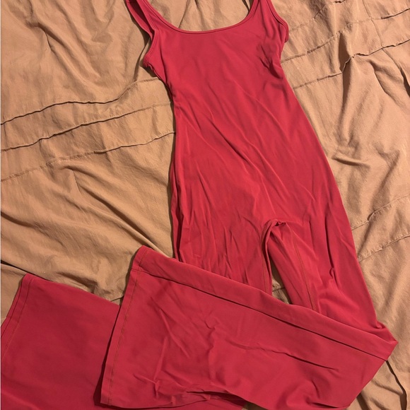 Wine Jumpsuit - Picture 3 of 4